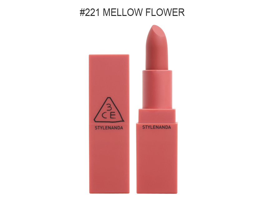 Son 3CE Mood Recipe Matte Lip Color Màu #221 Mellow Flower