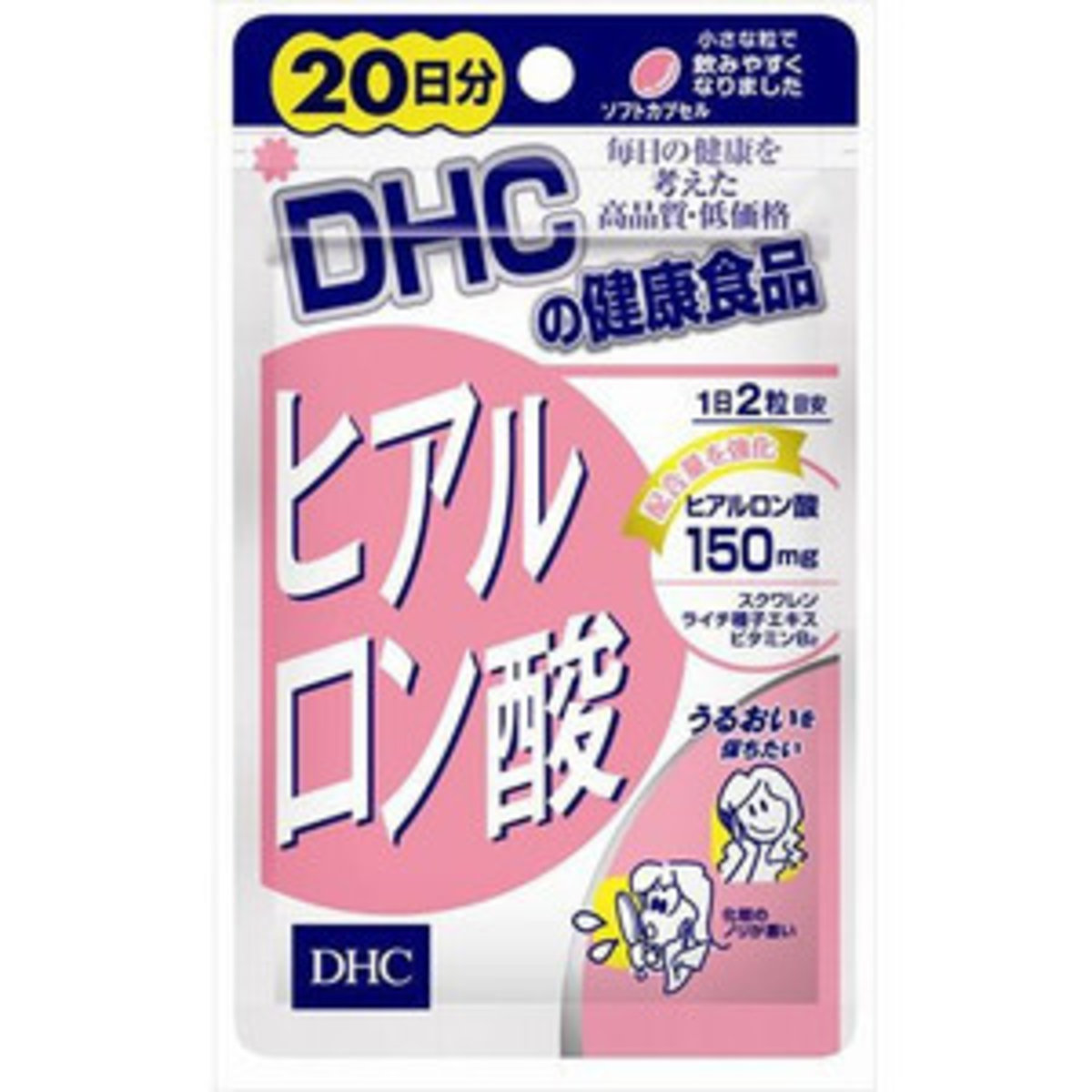 Viên uống cấp nước,chống lão hóa da HYALURONIC ACID DHC chính hãng Nhật Bản