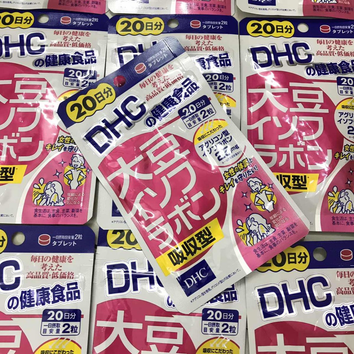 Viên Uống Mầm Đậu Nành DHC Soy Isoflavone Chính Hãng Nhật Bản