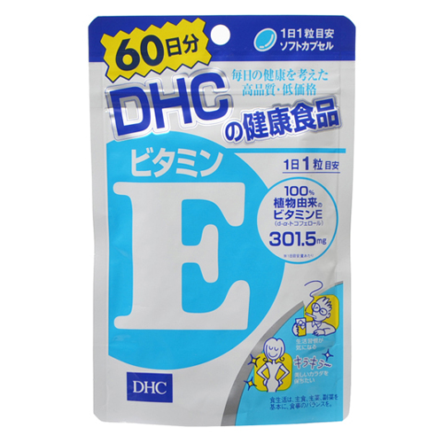Viên uống vitamin E DHC Nhật Bản 60 viên